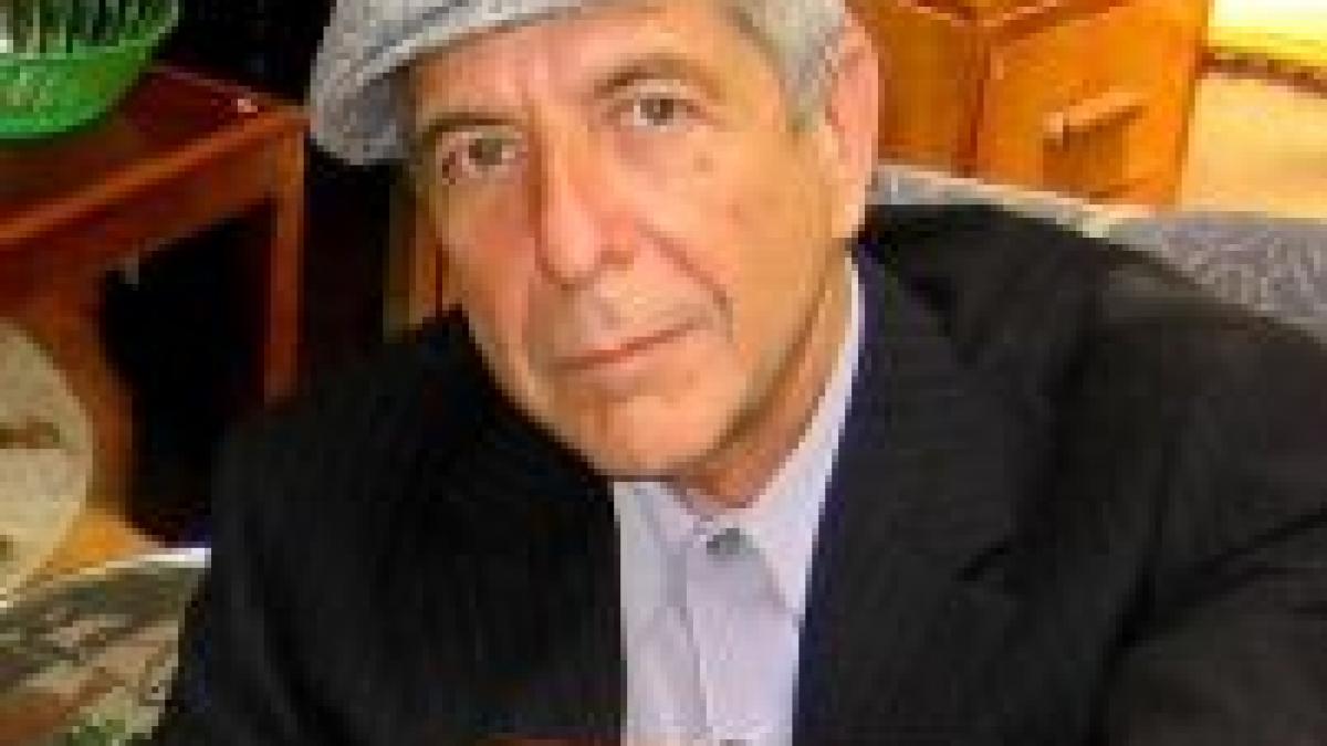 Leonard Cohen concertează la Bucureşti, pe 14 iulie