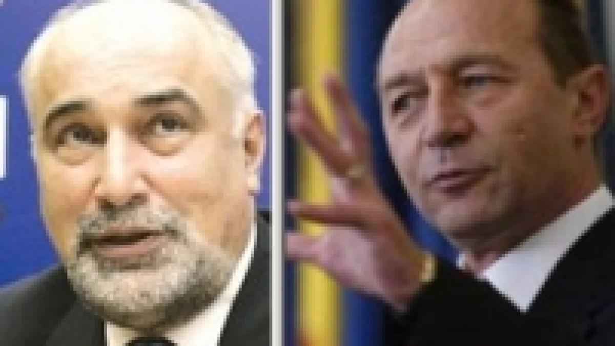 Politicianul român la Bruxelles. Băsescu-Vosganian, schimb de replici cu "Păi" şi "Aoleu"