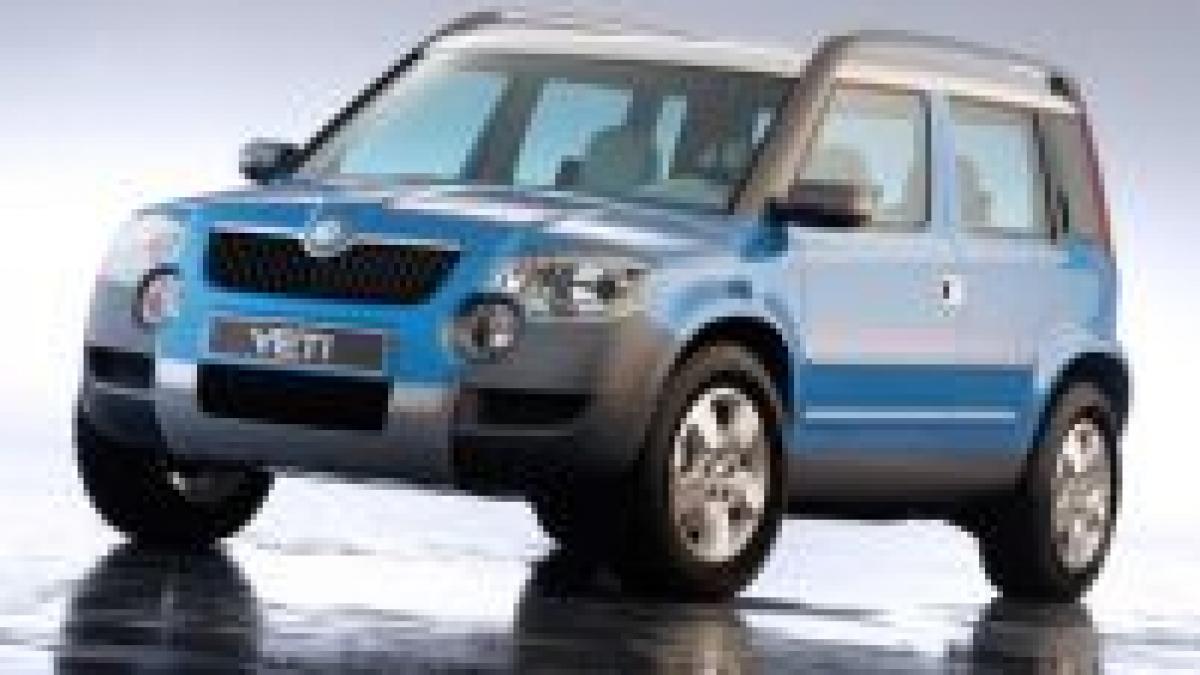 Skoda Yeti ar putea avea elemente de interior importate din România