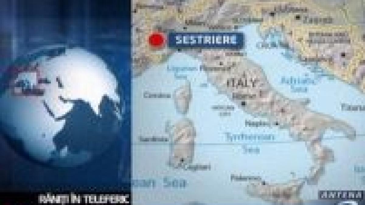 Italia. 18 răniţi într-un accident de teleferic 