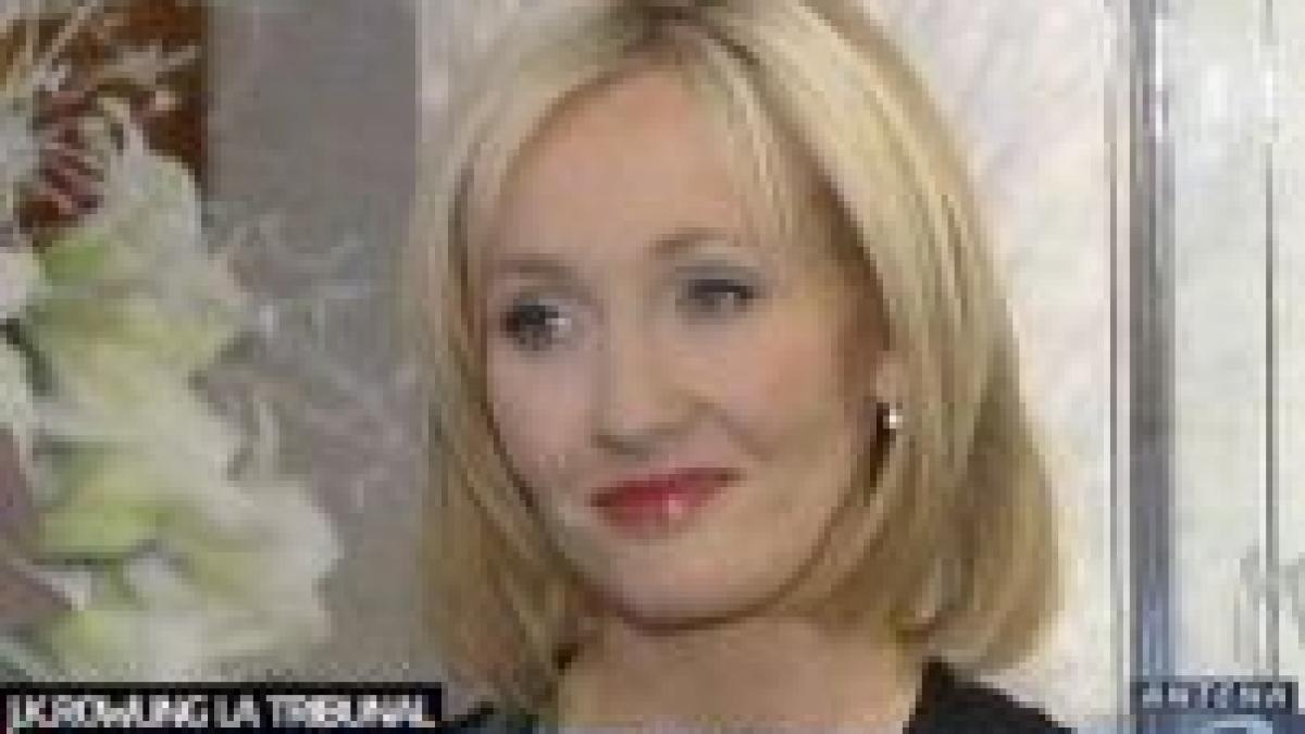 J.K Rowling, în proces cu o editură americană pentru furt de proprietate intelectuală 