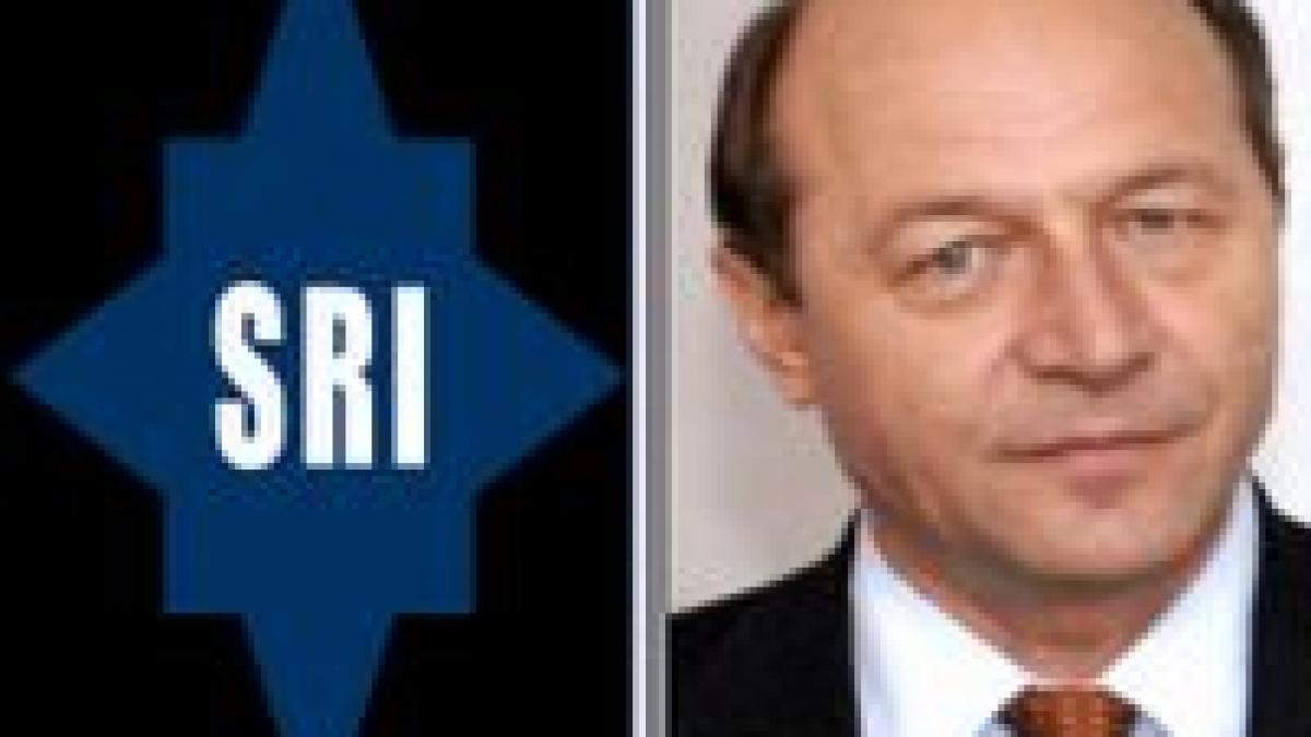 SRI: Autoturismul lovit de Traian Băsescu ne aparţine