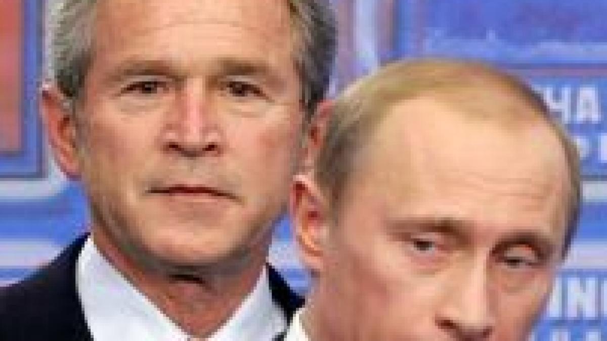 Bush şi Putin ar putea semna la Soci un acord privind scutul antirachetă