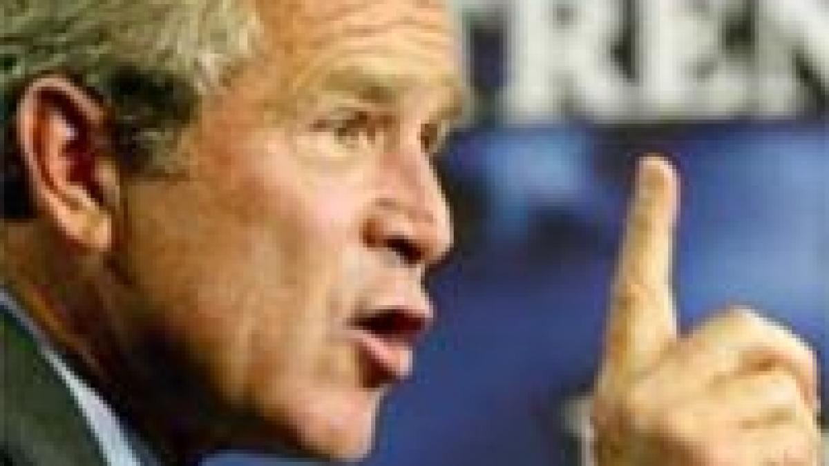 Bush: vizita lui Sarkozy în SUA a fost ca ?ultima încarnare a lui Elvis?