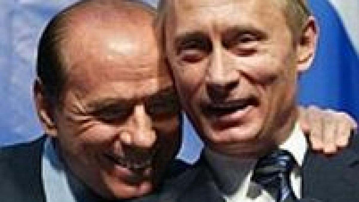 Berlusconi va avea o întrevedere cu Putin, în insula Sardinia