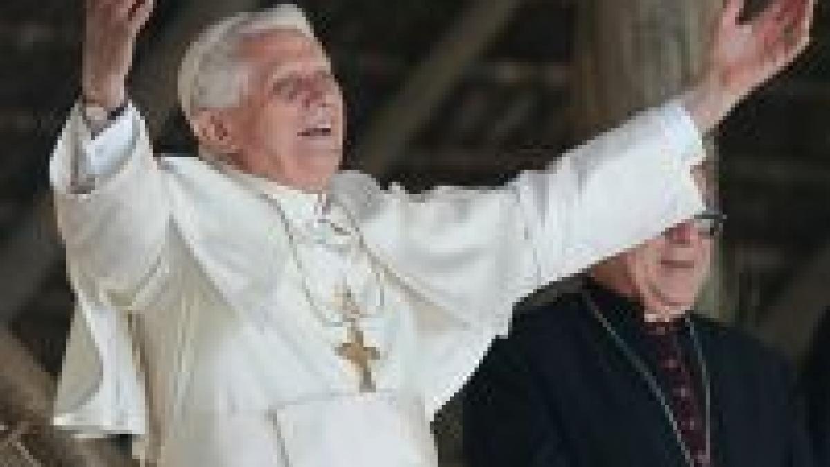 Papa Benedict al XVI-lea a vizitat locul atentatelor teroriste de la 11 septembrie 2001