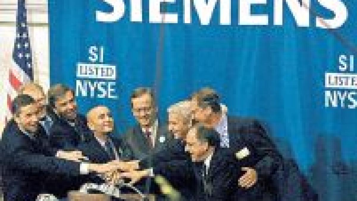 Scandal de corupţie la Siemens. 270 de persoane, suspectate de activităţi ilegale