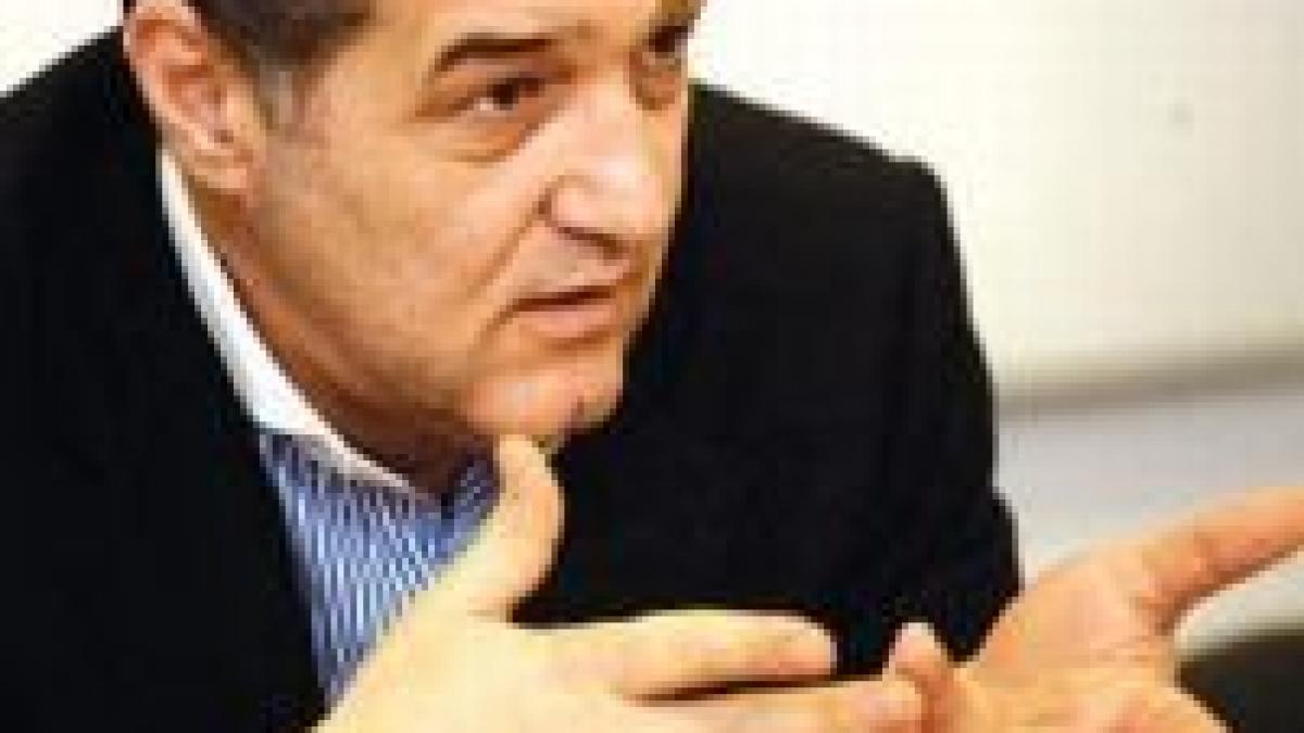 Gigi Becali: Sunt hingherit de sclavii unor servicii oculte ungureşti <font color=red>(AUDIO)</font>