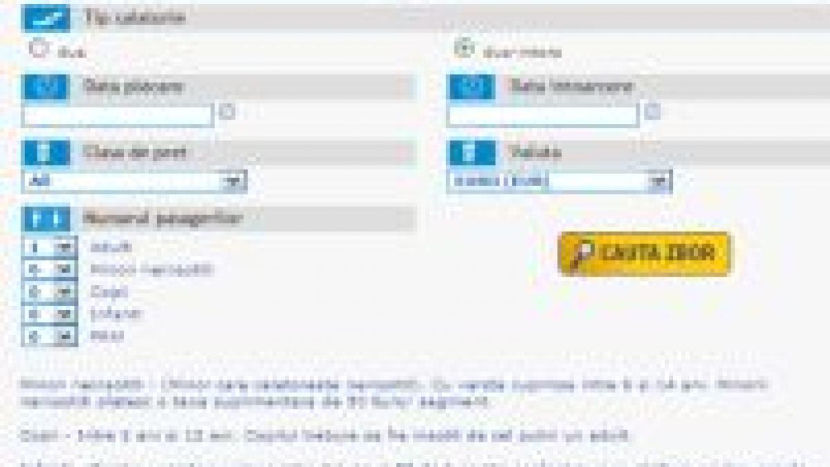 ANPC verifică site-urile care vând bilete de avion online