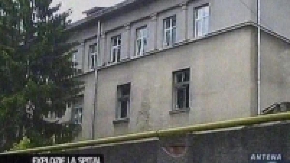 Cinci persoane rănite în urma unei explozii la Spitalul Judeţean din Reşiţa