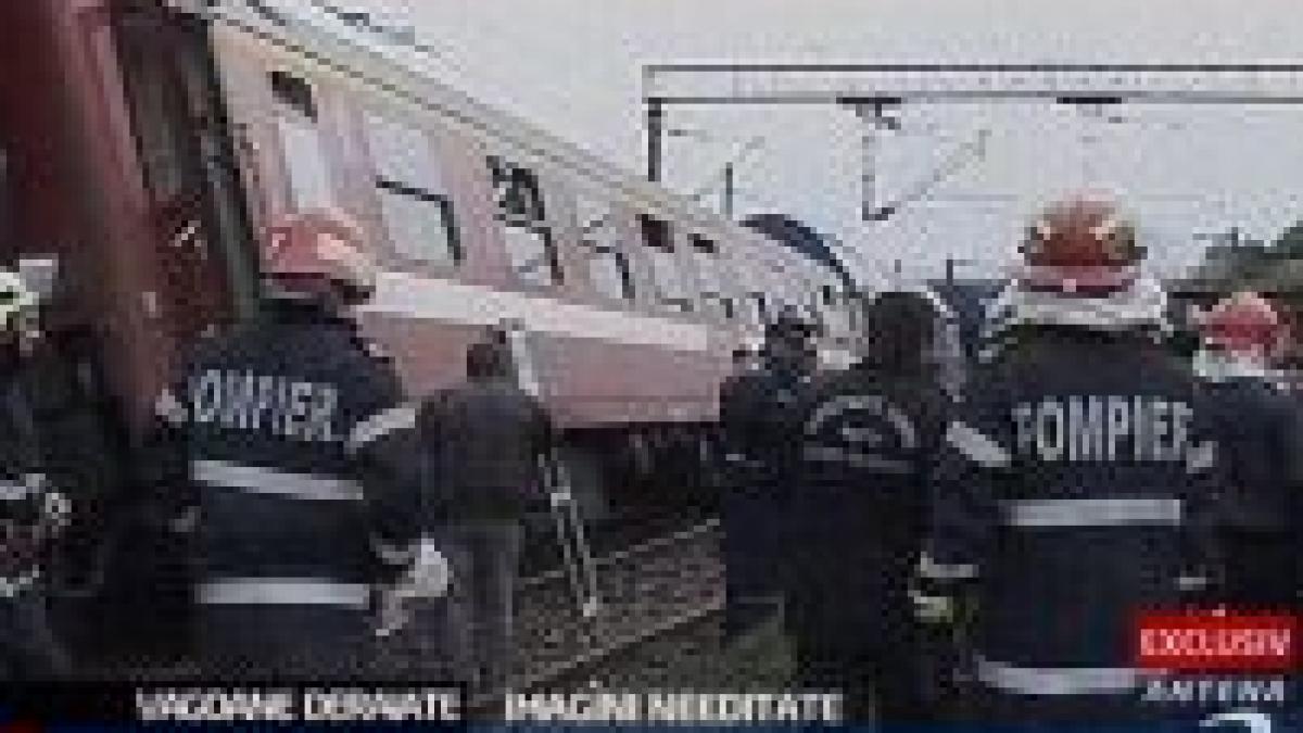 Valea Călugărească. O elevă a murit în urma deraierii unui tren accelerat <font color=red>(VIDEO)</font>