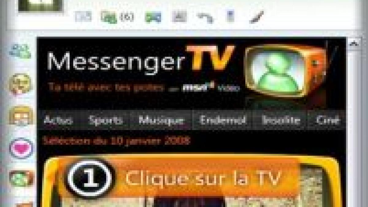 Microsoft lansează Messenger Tv, un nou serviciu online