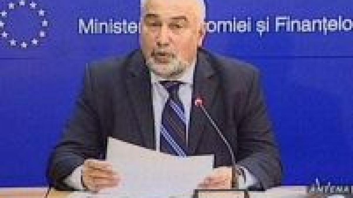 Vosganian: PIB-ul a avut în 2008 cea mai mare creştere din 1990 până acum