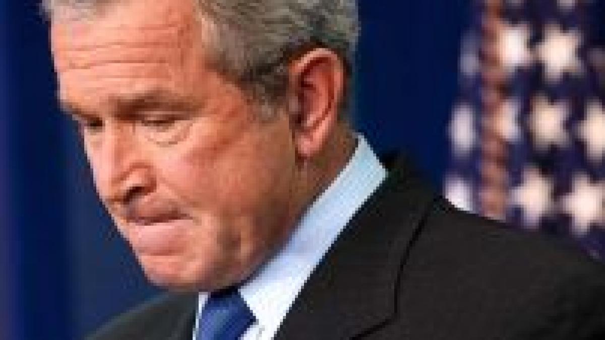 Bush: SUA sprijină Israelul necondiţionat în faţa grupărilor islamice