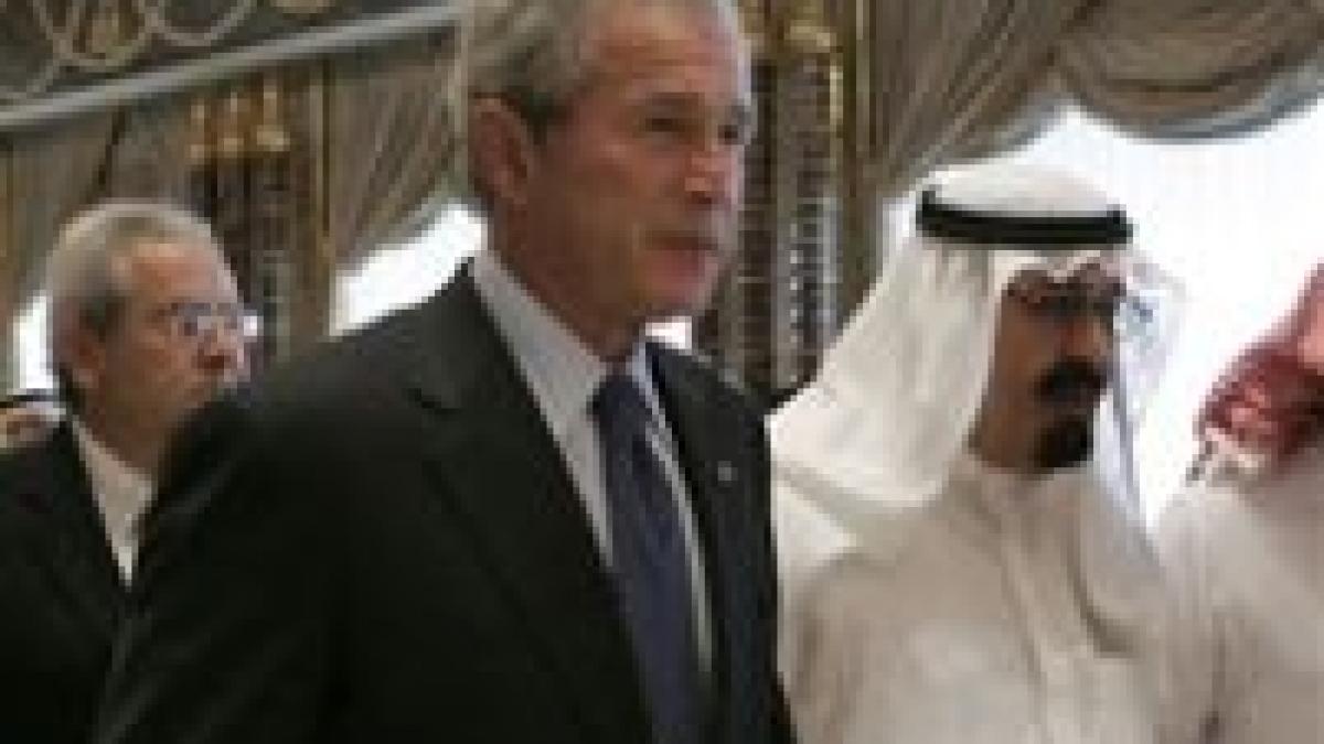 George Bush participă la Forumul Economic Mondial de la Sharm el Sheik