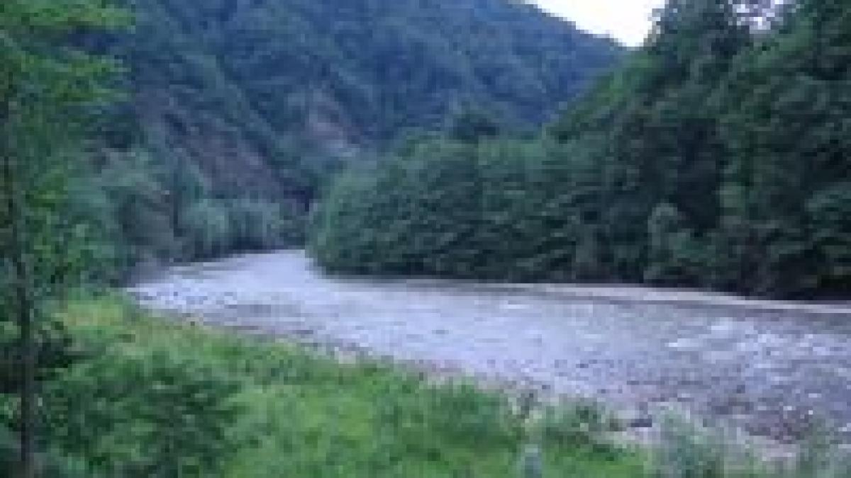 Podul de la Lainici, în pericol de a se prăbuşi din cauza apelor