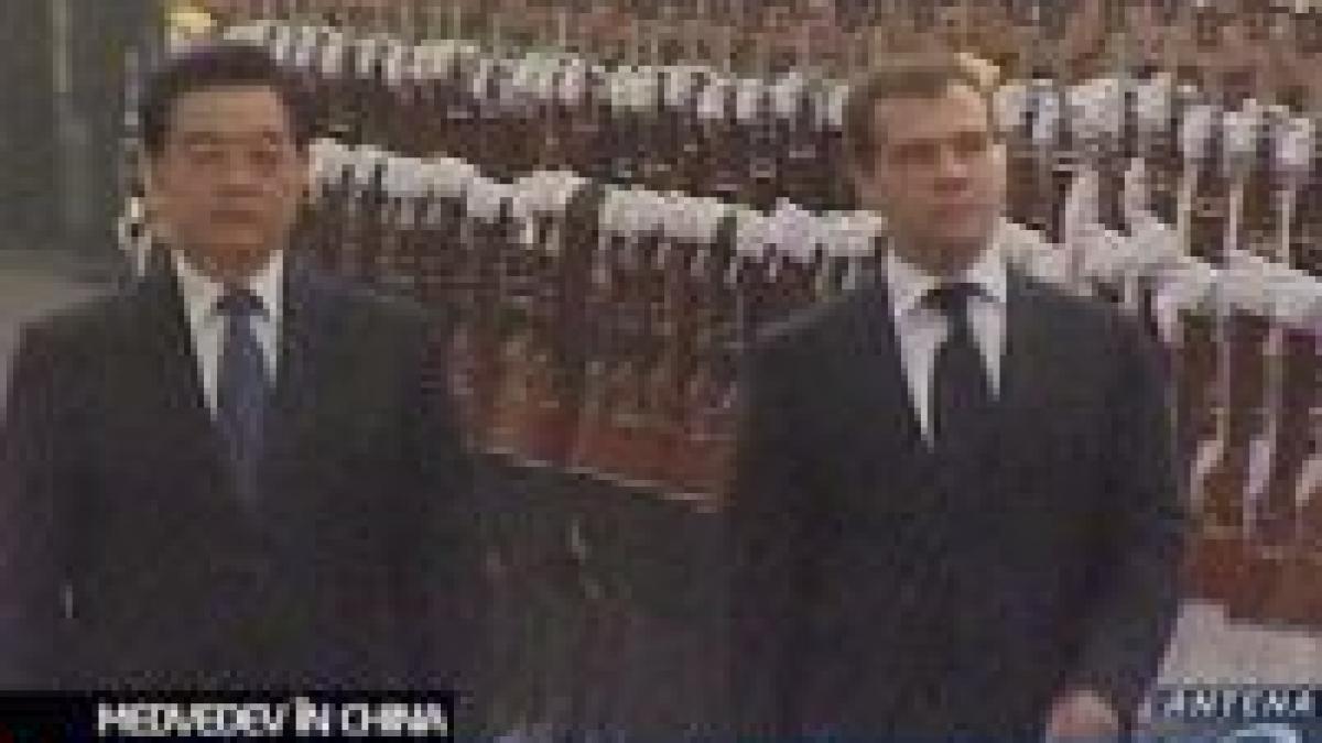 Dmitri Medvedev, în vizită oficială la Beijing