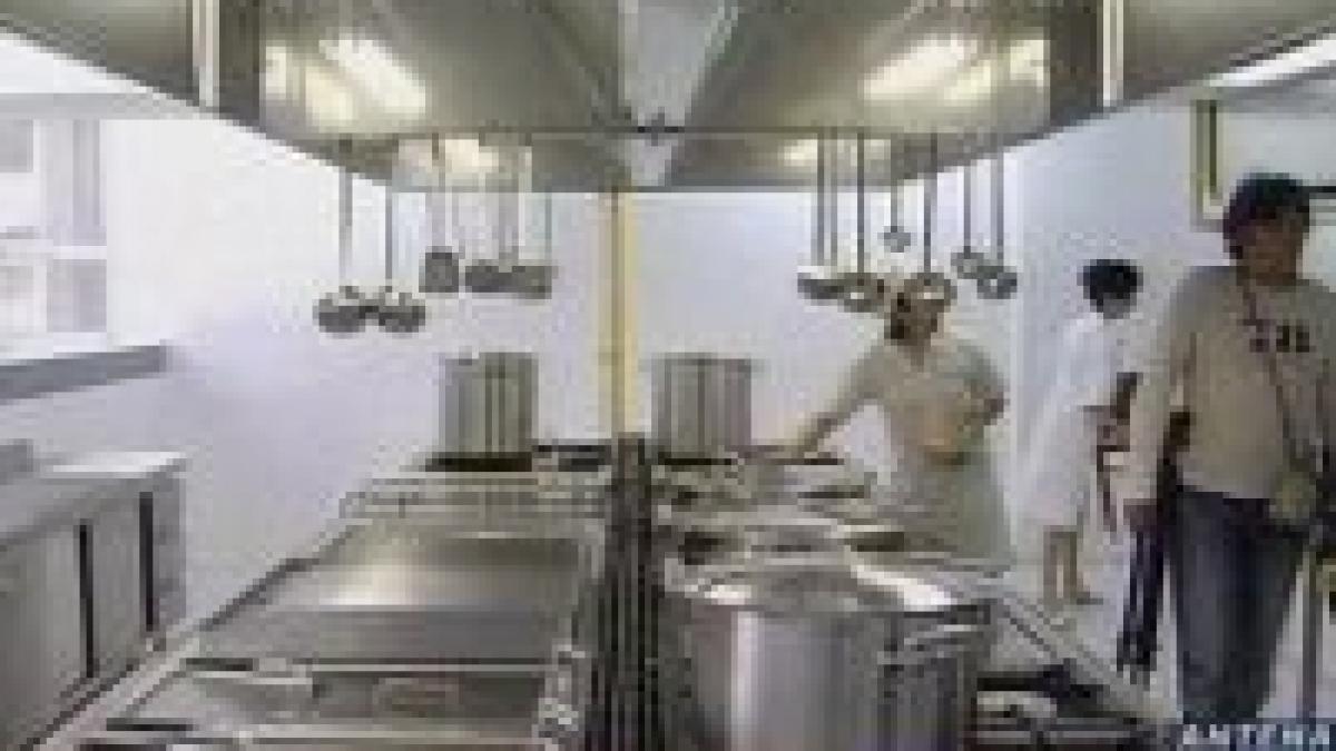 Mâncare italiană, la cantina unui spital din România