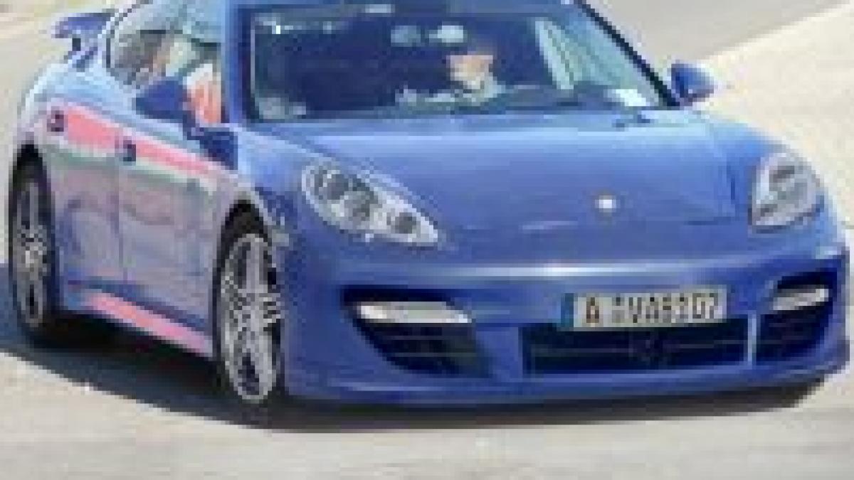 Porsche Panamera, primul coupe cu patru uşi al producătorului german <font color=red>(FOTO)</font>