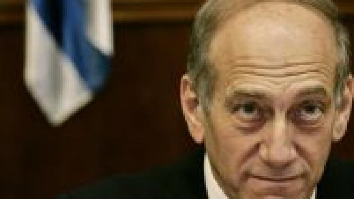 Israel. Ehud Olmert, contestat chiar de propriul partid