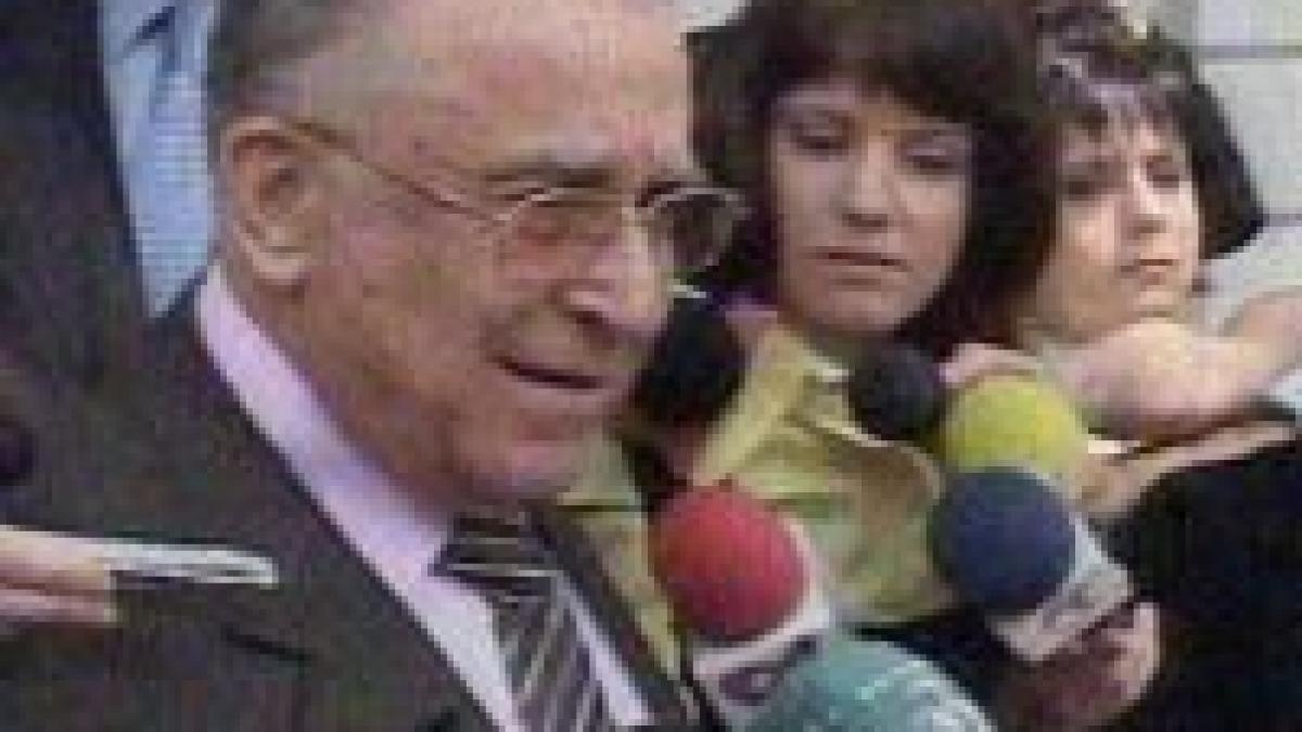 Ion Iliescu: Cristian Diaconescu nu s-a opus susţinerii lui Sorin Oprescu