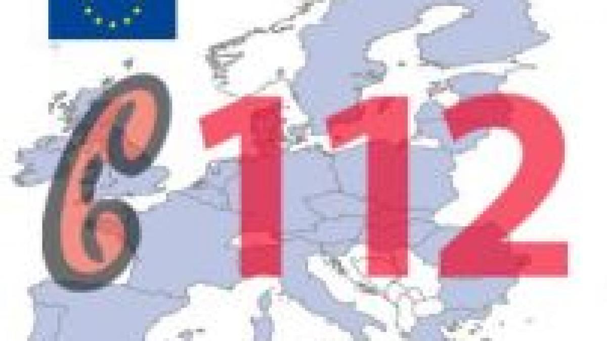 UE promovează serviciul de urgenţă 112. Localizarea totală în România, abia în octombrie