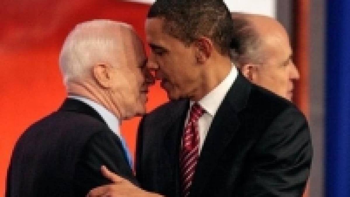 <font color=red>Barack Obama</font> versus <font color="red">John McCain.</font> Lupta secolului în Statele Unite