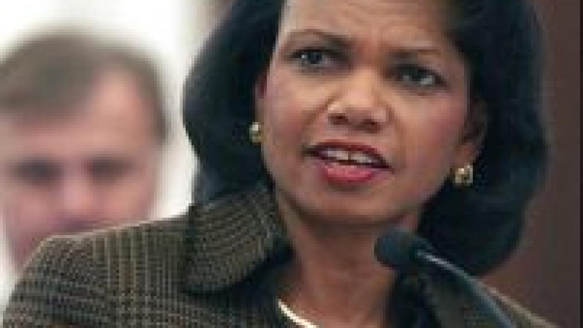 Condoleezza Rice critică proiectul Israelului de a extinde cartierele evreieşti din Ierusalim