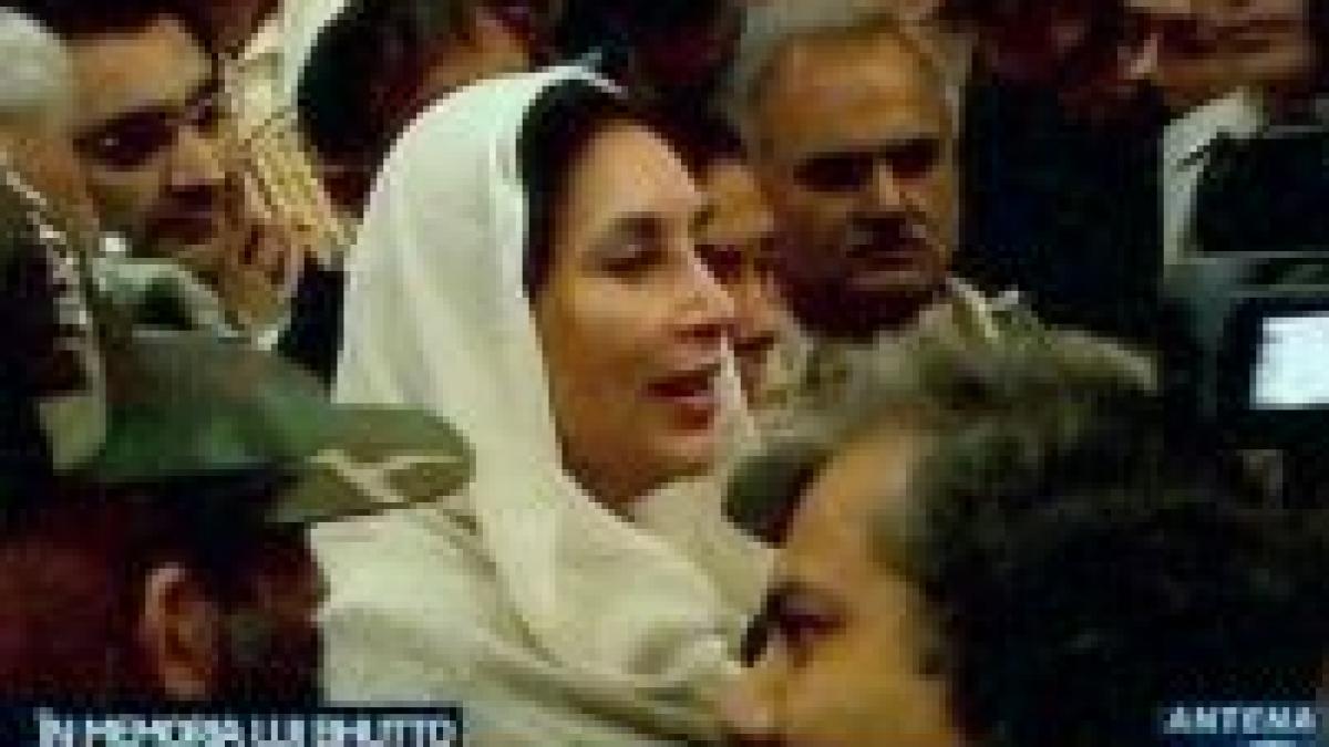 Aeroportul din Islamabad va primi numele lui Benazir Bhutto