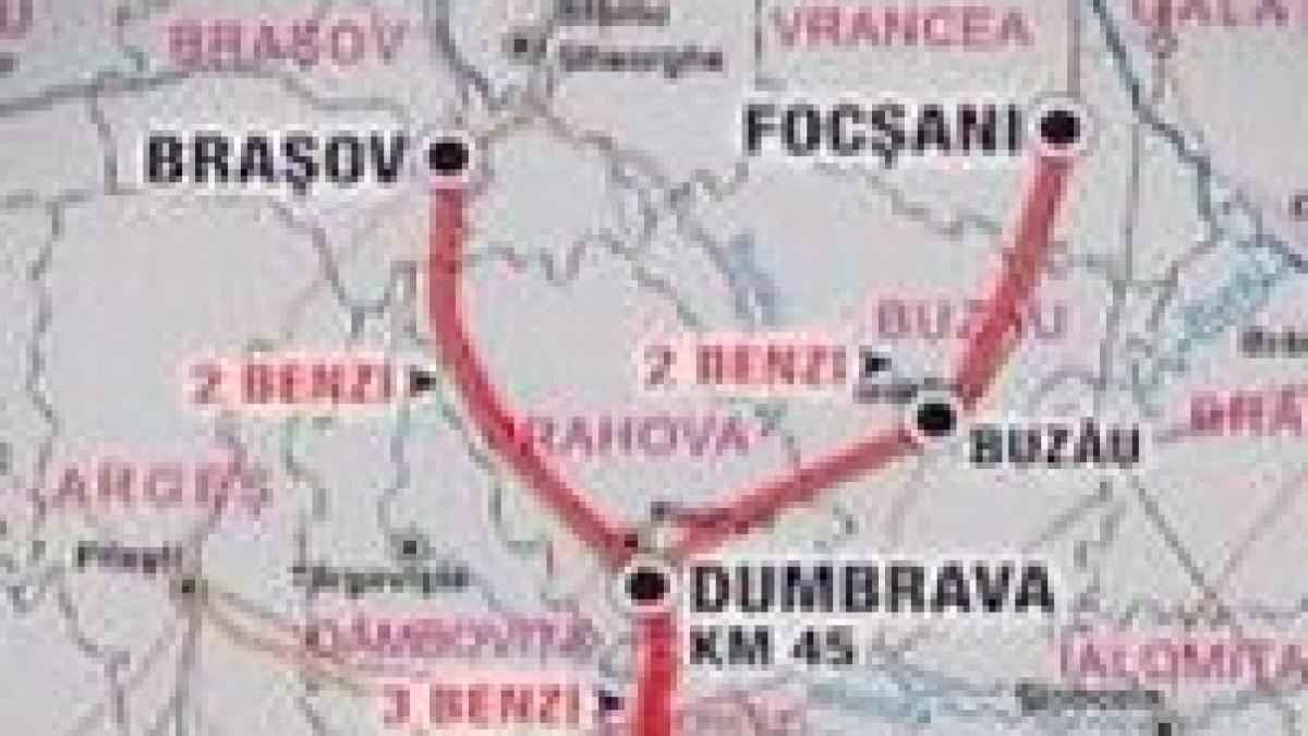 Autostrada Bucureşti-Ploieşti, prima din România cu 3 benzi pe sens