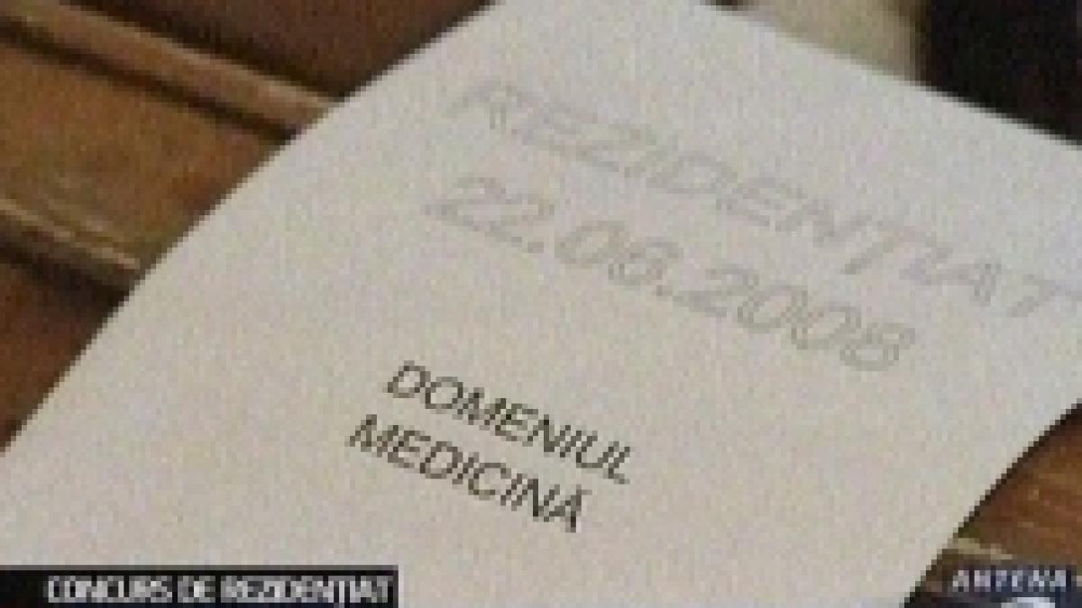 La Universitatea de Medicină a avut loc concursul naţional de rezidenţiat pe post