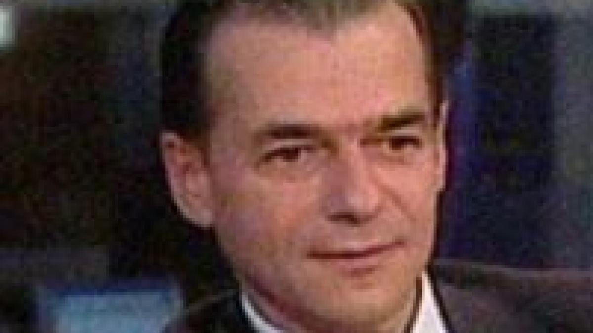 Ludovic Orban: Tăriceanu şi-a mai luat o desagă în spinare