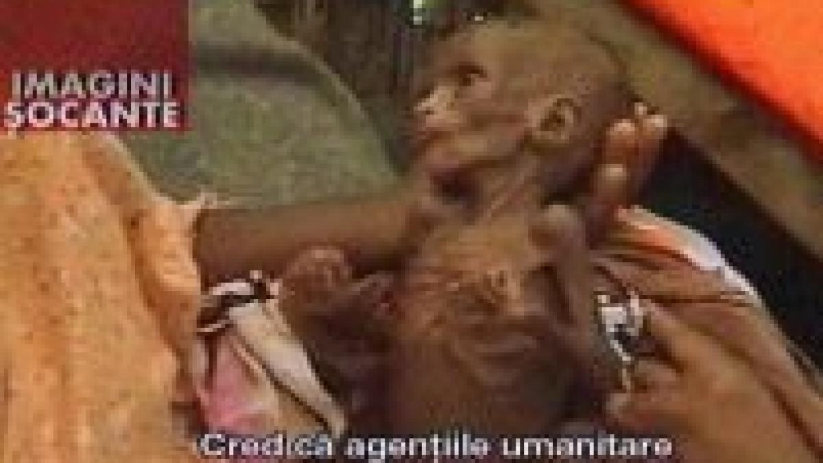 Somalia - o ţară devastată de foamete, copii malnutriţi şi război (VIDEO)