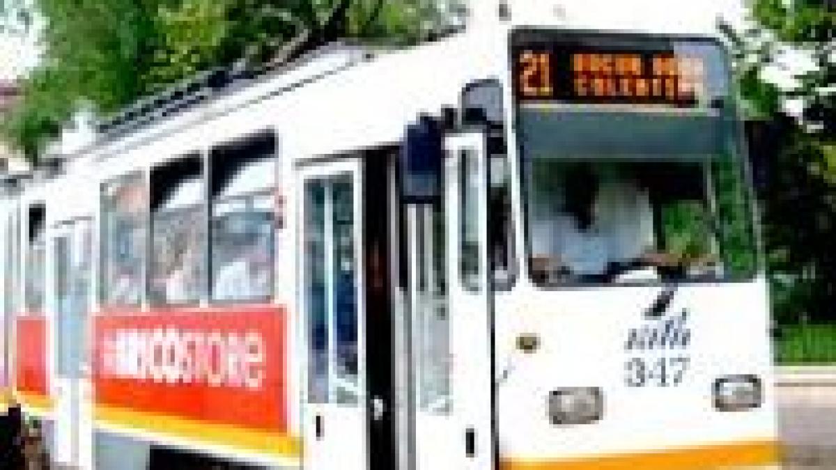 RATB modifică linia tramvaiului 21, din cauza lucrărilor din zona Doamna Ghica