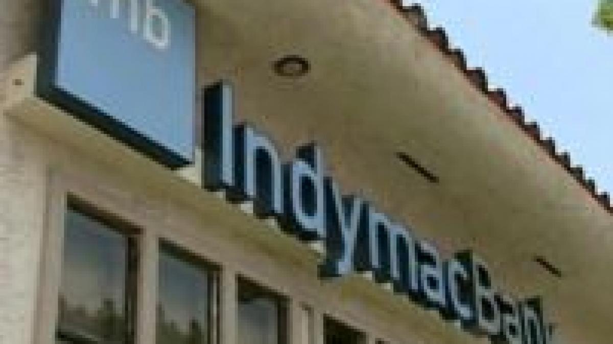 SUA. Colapsul băncii Indymac a creat panică în rândul clienţilor