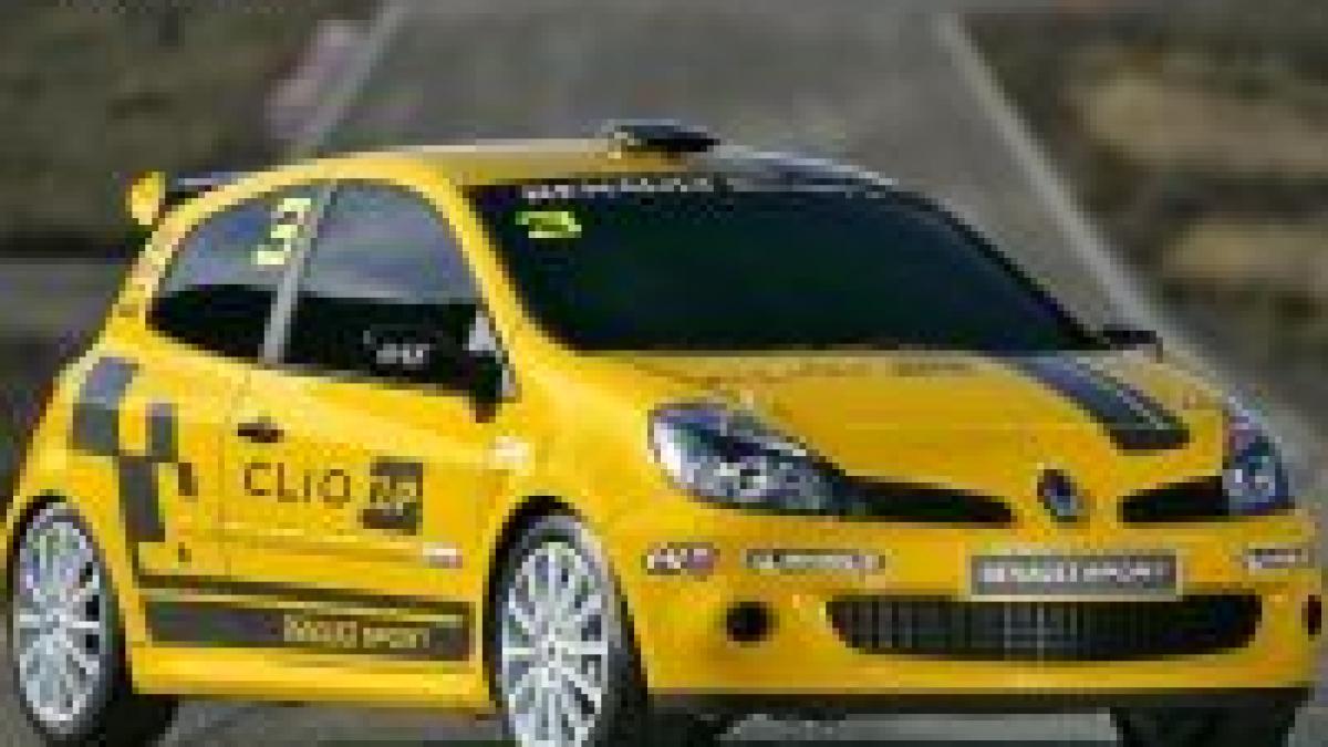 Renault a lansat în România modelul Clio F1 Team R27, cu motor de 200 cai putere