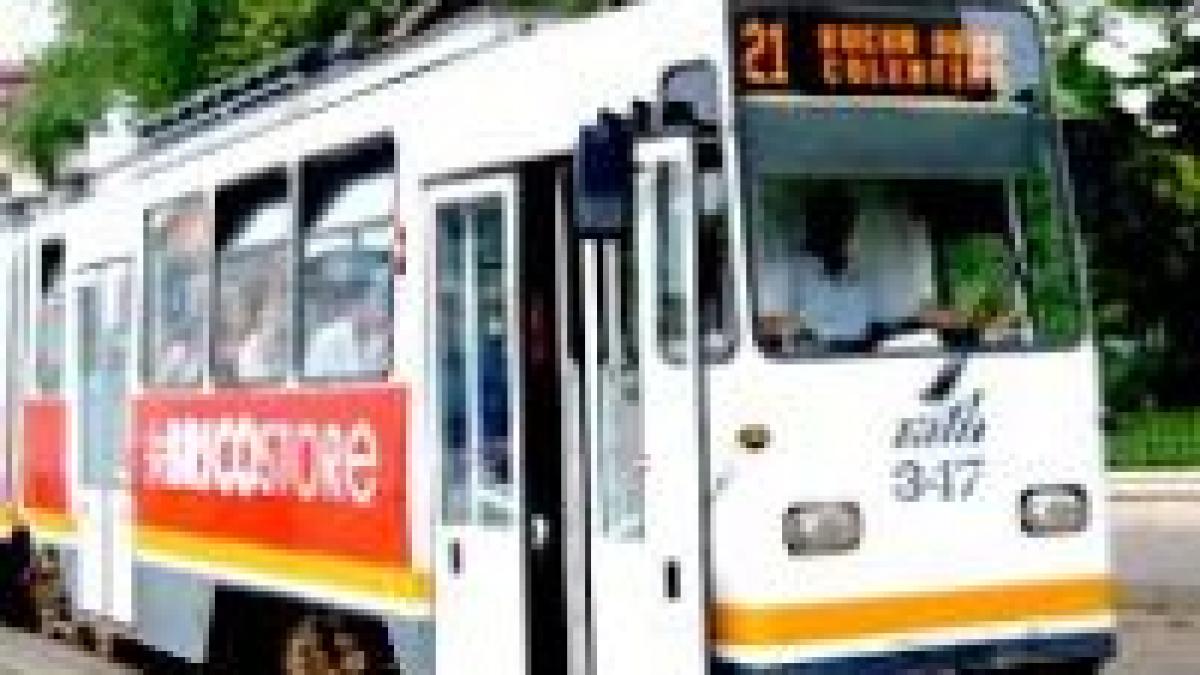 Bucureşti. Circulaţia tramvaielor 21 şi 34 va fi reluată vineri