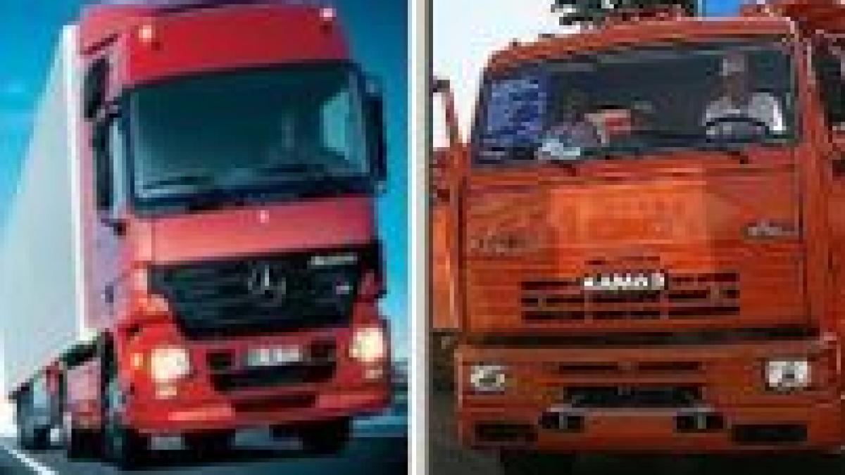 Daimler negociază preluarea unei părţi a producătorului rus de camioane Kamaz