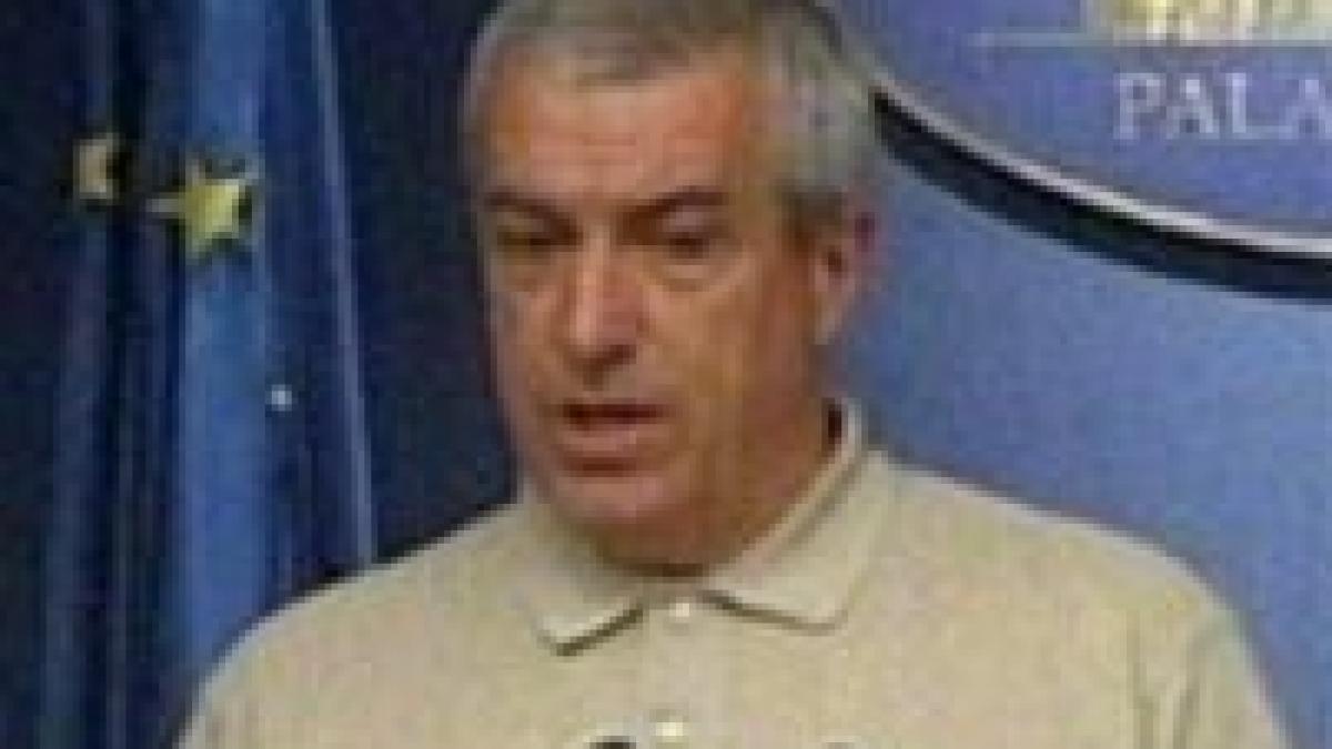 Tăriceanu: Autorităţile au ca prioritate salvarea vieţilor omeneşti 