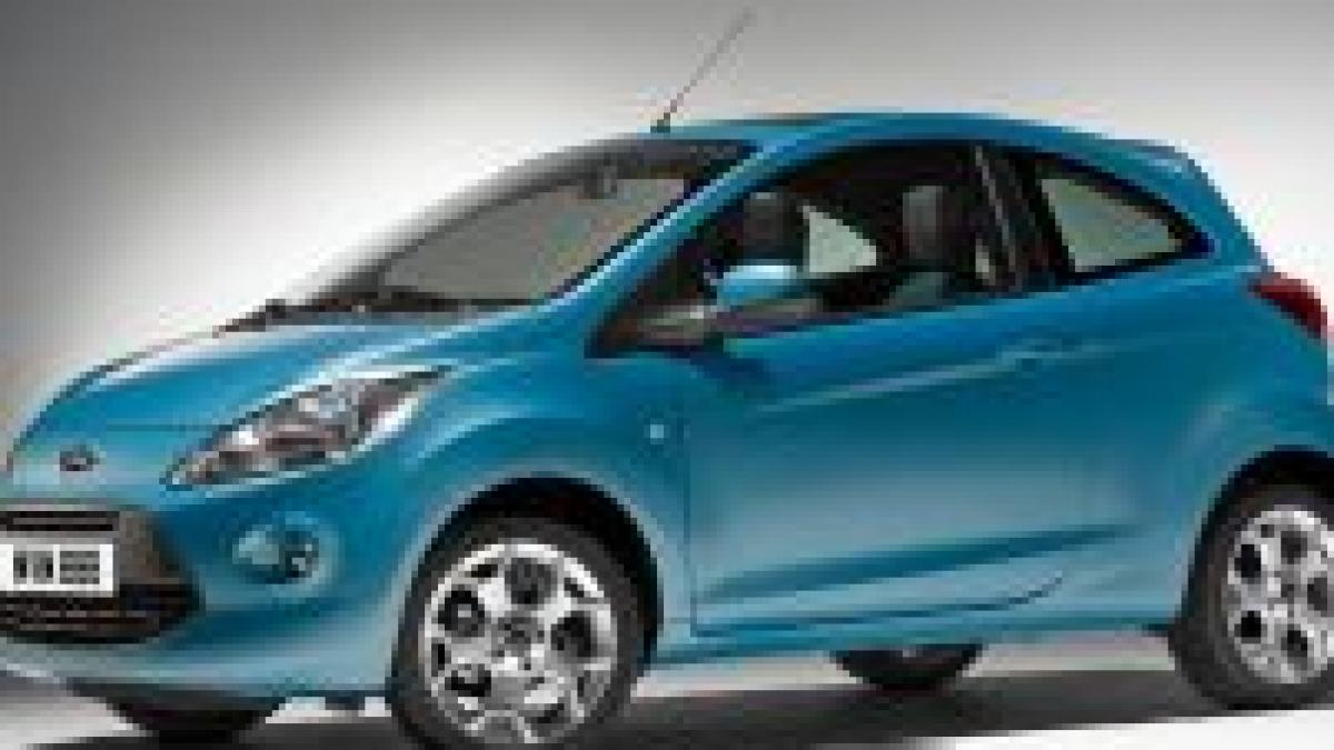 Fotografie a noului Ford Ka, înaintea debutului de la Paris