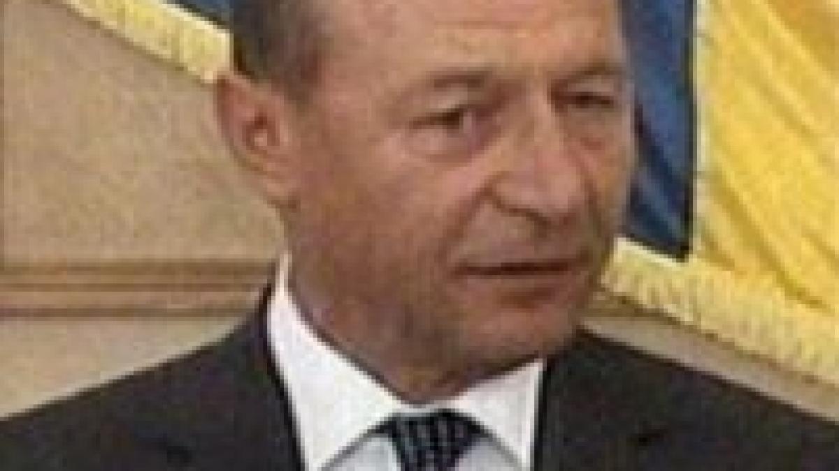 Băsescu: Vizita mea în Italia a avut ca unic obiectiv un dialog pe tema legii siguranţei