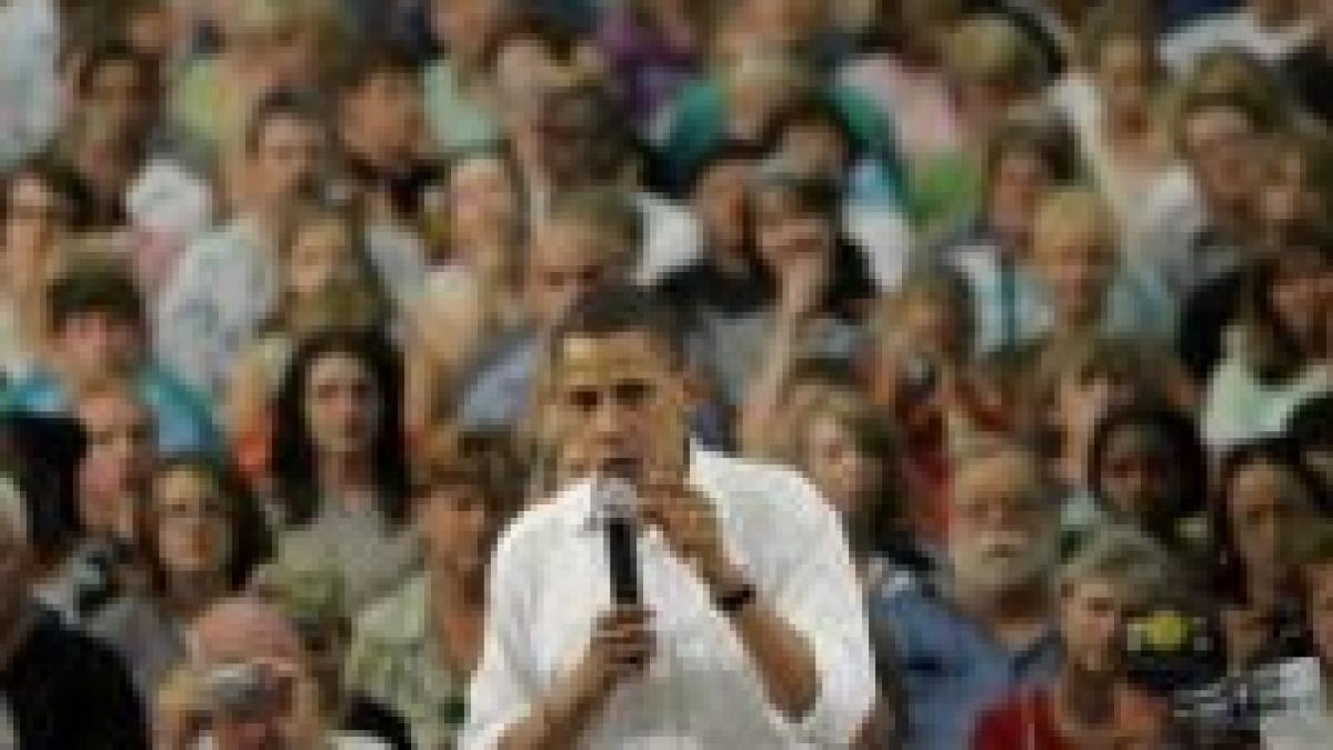 Barack Obama, huiduit de câţiva tineri de culoare la un miting electoral din Florida