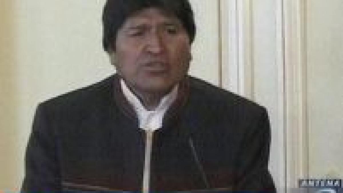 Bolivienii se pronunţă prin referendum asupra demiterii preşedintelui Evo Morales