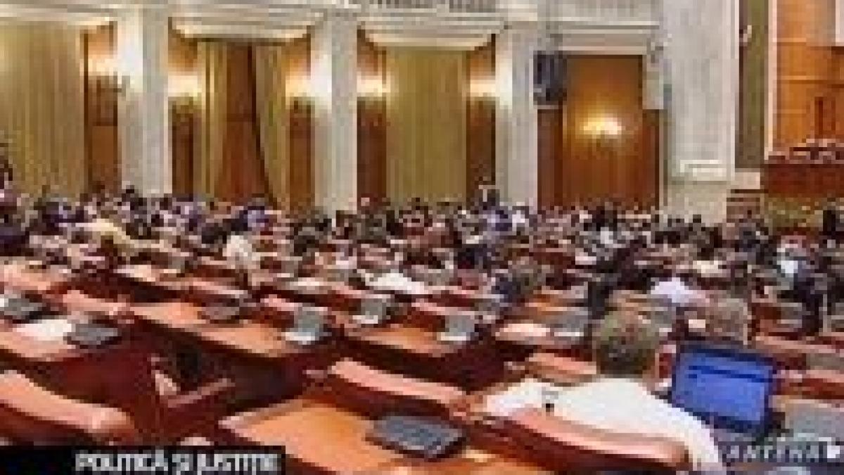 Votul Senatului în cazurile Păcuraru şi Şereş a fost amânat