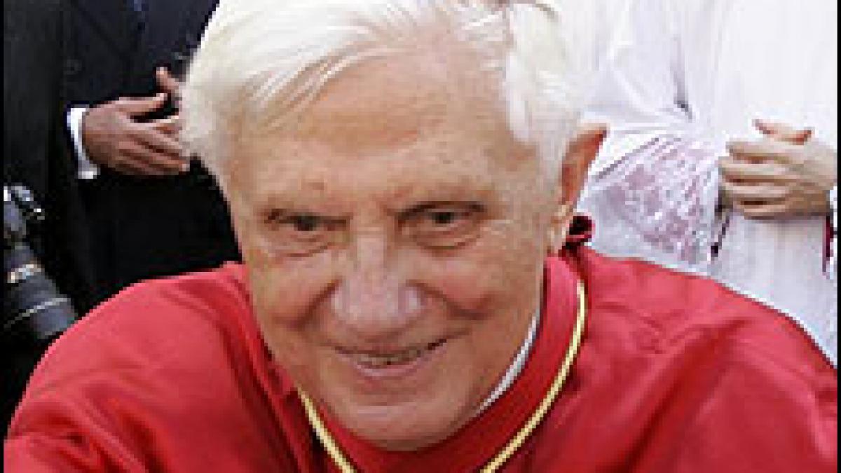 Papa Benedict al XVI-lea face apel la luptă împotriva rasismului