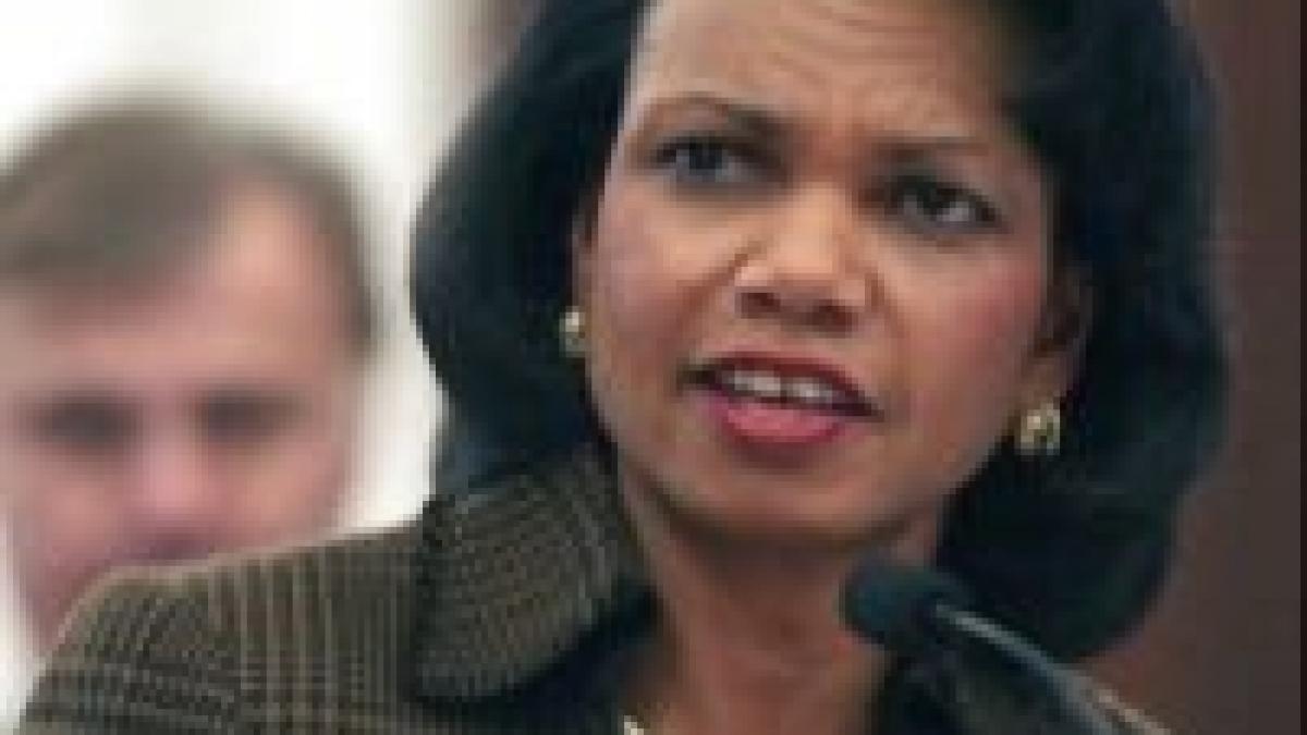 Condoleeza Rice, în vizită oficială la Bagdad