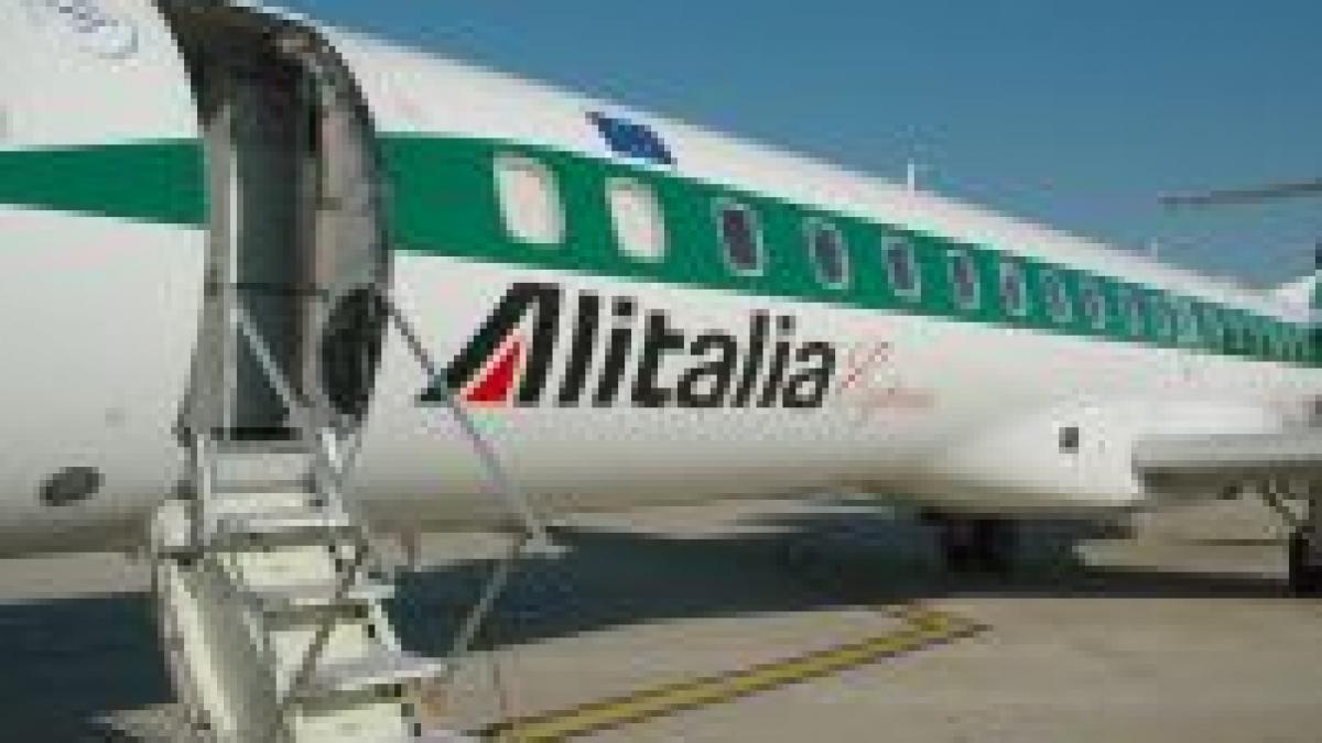 Compania aeriană Alitalia a cerut să fie declarată insolvabilă