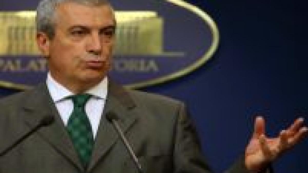 Premierul Călin Popescu Tăriceanu verifică stadiul de pregătire a şcolilor