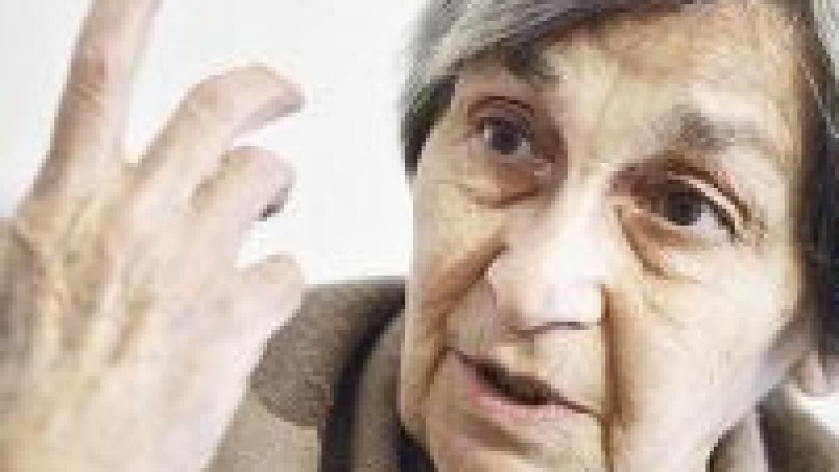 Doina Cornea, internată în stare critică în urma unui accident vascular cerebral