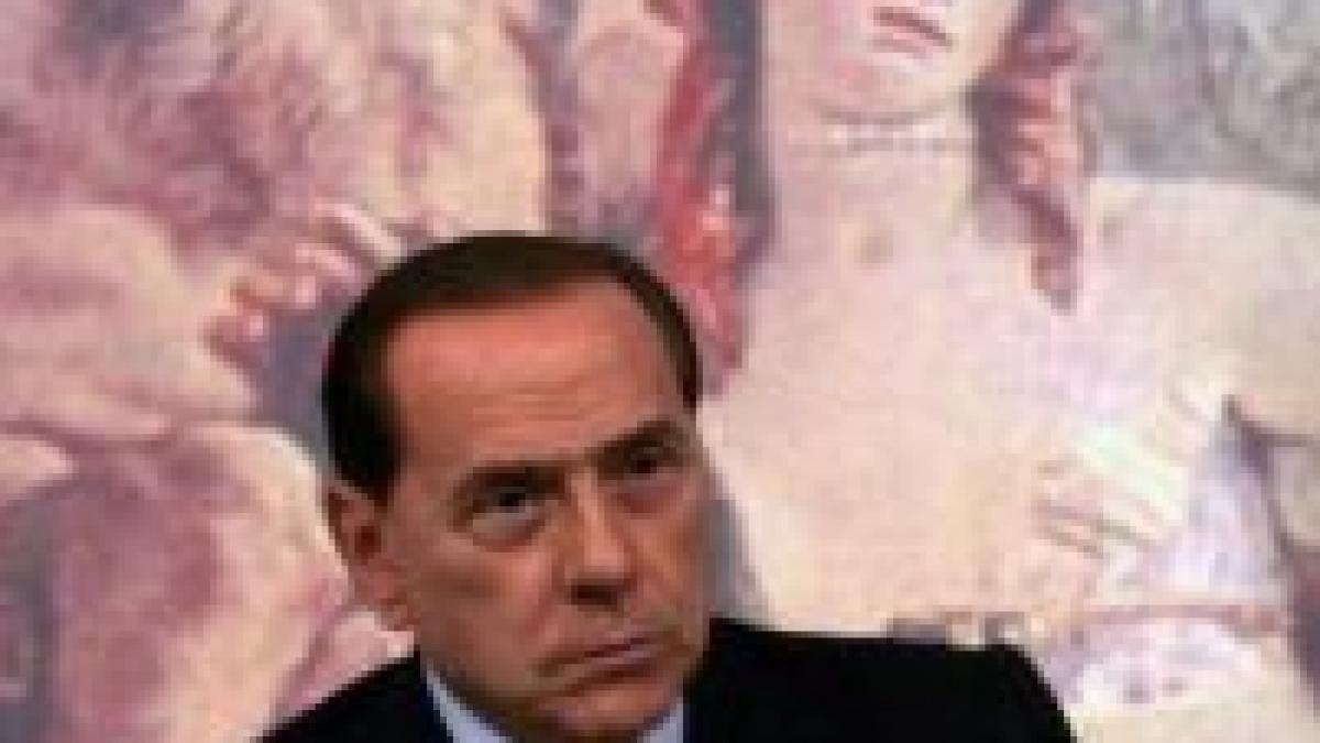 Italienii au cenzurat nudul din sala de conferinţe a lui Silvio Berlusconi (FOTO)